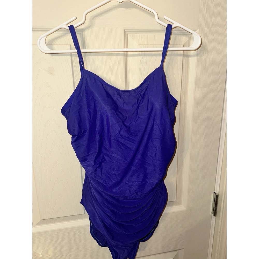 One Piece Women's Fantasizer Blue Swimsuit Size 16/38